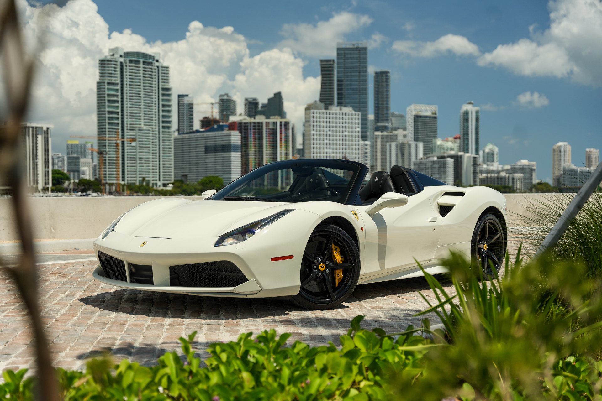 Ferrari 488 Spider miami rental